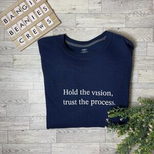 Athletic Works Blue Motivational Tee